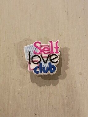10 for $10 Jibbitz Croc Charm - 'Self Love Club' - Words Sayings Affirmations